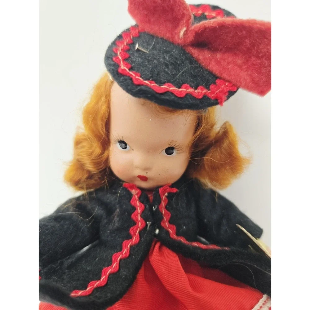 Vintage Nancy Ann Storybook Doll moveable legs 123‎ One Two